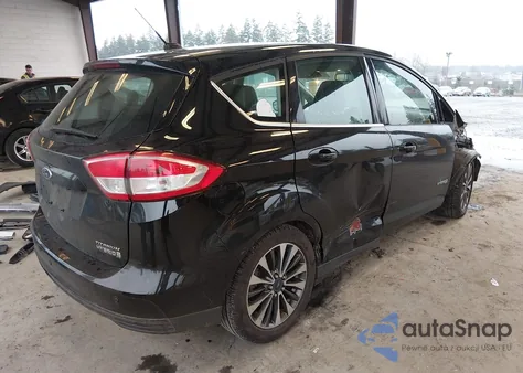 2017 Ford C-Max Hybrid Titanium z USA, uszkodzony, nr VIN 1FADP5DU4HL117328